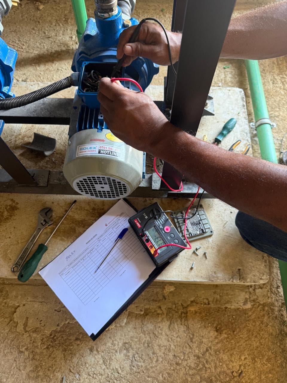 Hambantota · Pump Installation — site photograph 02