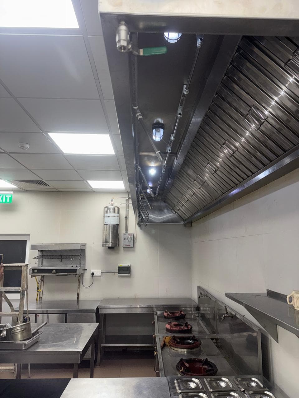 SSC Ground · Kitchen Hood — fire protection project