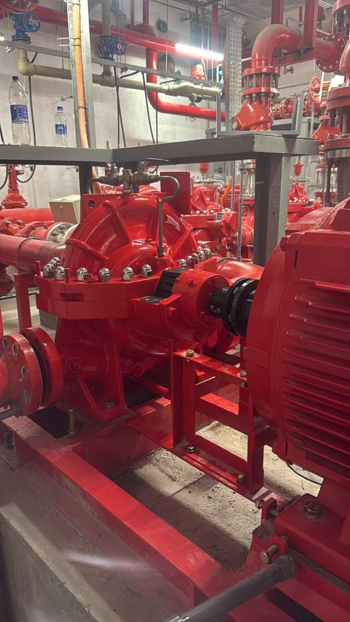 Harbour Village · Pump House — fire protection project